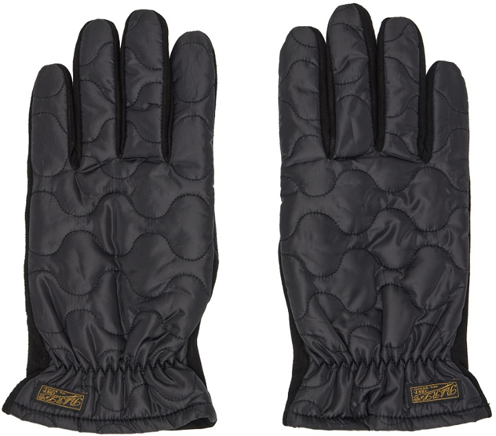 Photo: Polo Ralph Lauren Black Quilted Gloves