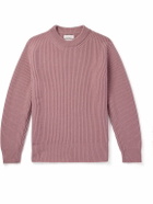 Richard James - Ribbed Wool Sweater - Pink