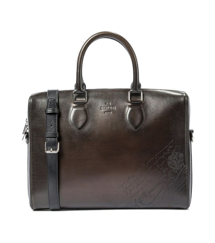 Photo: Berluti Daily leather Scritto briefcase