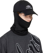 Balenciaga Black Neck Warmer Cap