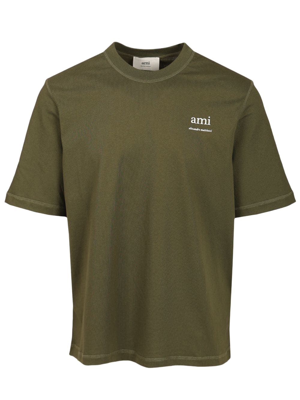 【送料&関税込】Ami Alexandre Mattiussi Cotton Jersey T-shir T-shirt Ami Alexandre Mattiussi In Cotton Jersey | italist