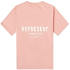 Represent Owners Club T-Shirt in Rose