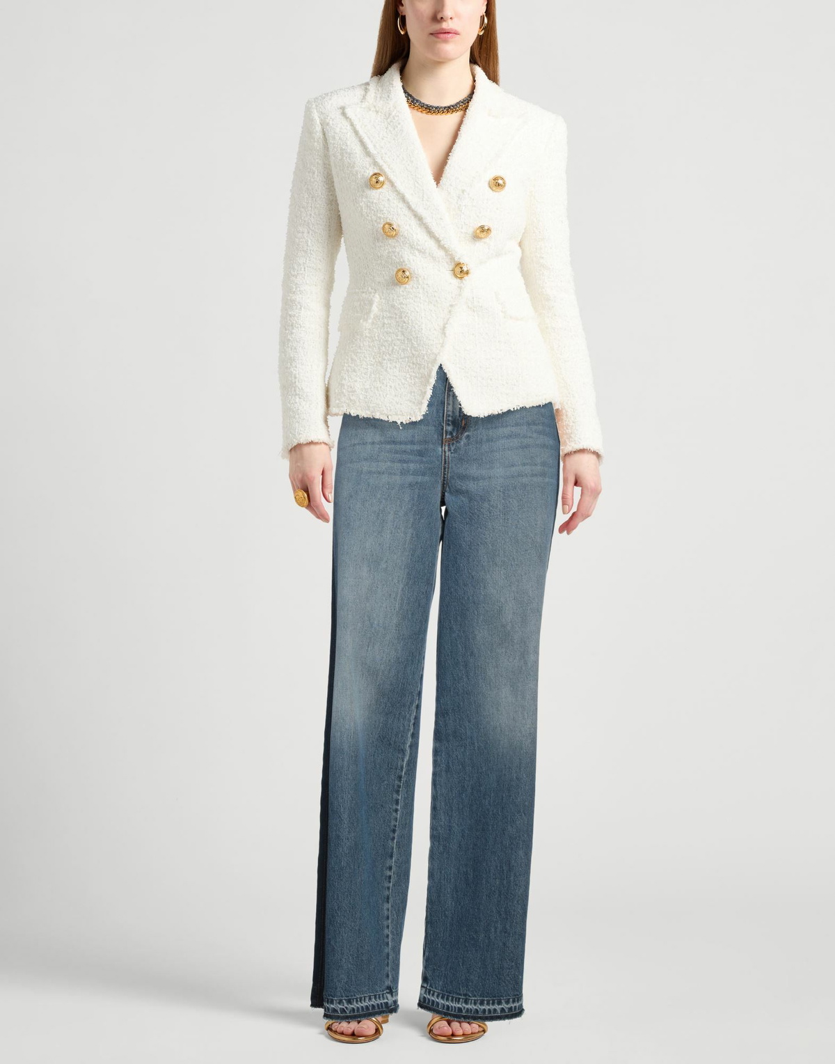 Mcqueen Womens Jeans in Blue
