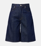 Agolde Nolan denim Bermuda shorts