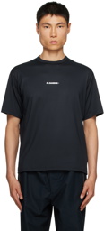 Jil Sander Black Printed T-Shirt