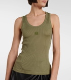 Loewe Anagram silk tank top