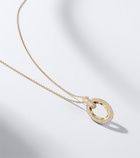 Messika Groove 18kt gold pendant necklace with diamonds