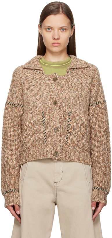Photo: Henrik Vibskov Brown Stitch Cardigan
