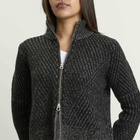 YMC Women's Cropped Nova Knit in Charcoal