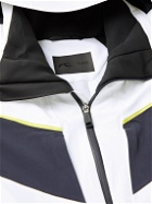 Kjus - Force Colour-Block Padded Hooded Ski Jacket - White