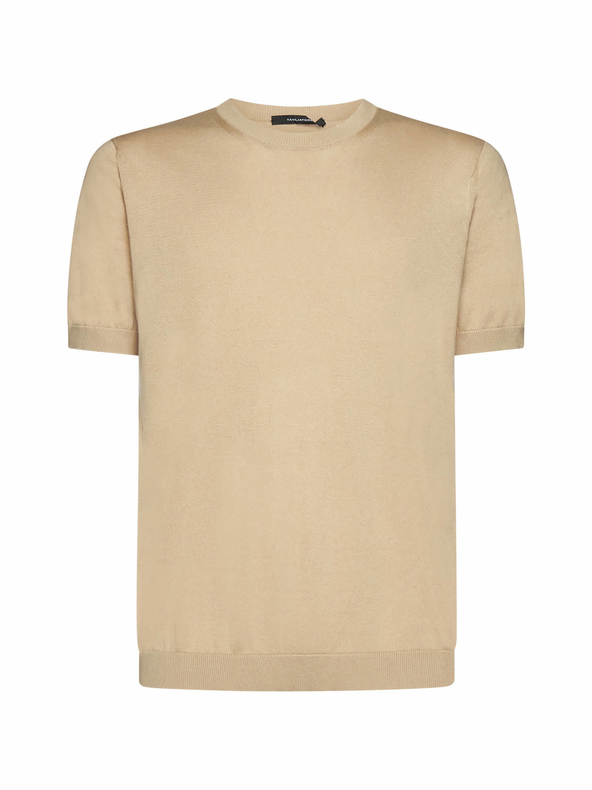 Tシャツ・カットソー TAGLIATORE Basic short-sleeved cotton T-shirt Tagliatore Basic Short-sleeved Cotton T-shirt Tagliatore
