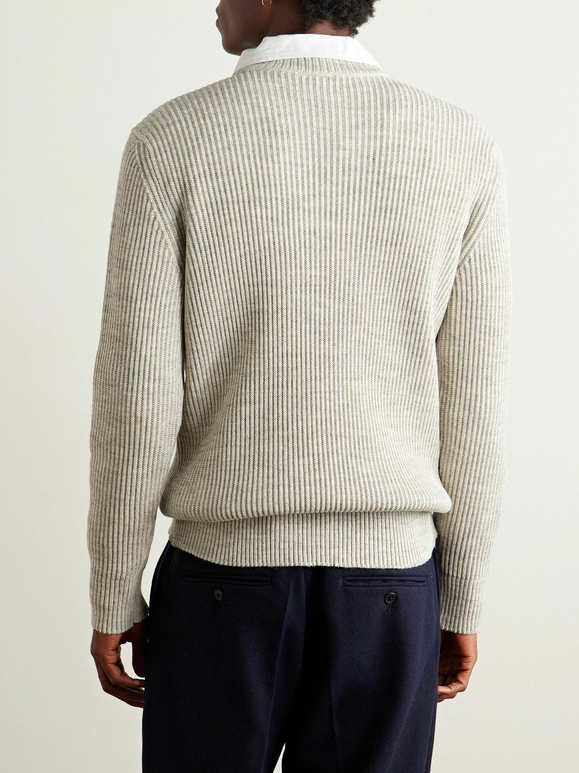 S.N.S. Herning - Fender Merino Wool Sweater - Neutrals