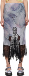 Collina Strada Purple Hiss Midi Skirt