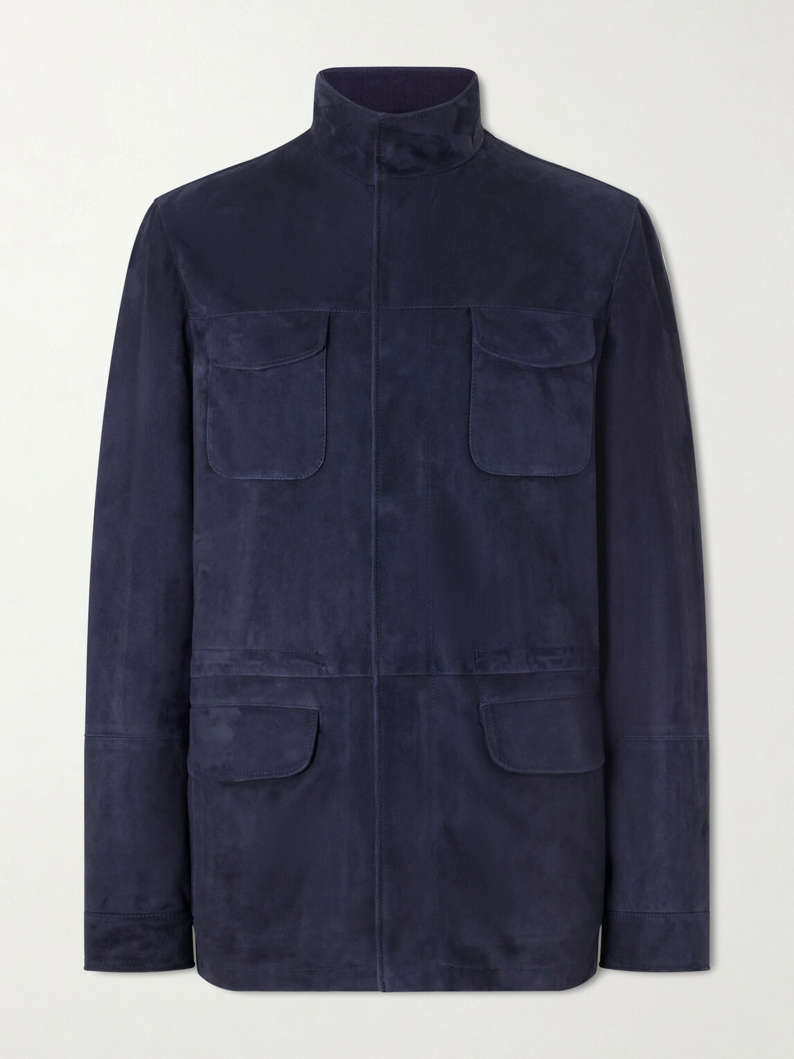 Thom Sweeney - Field Suede Jacket - Blue