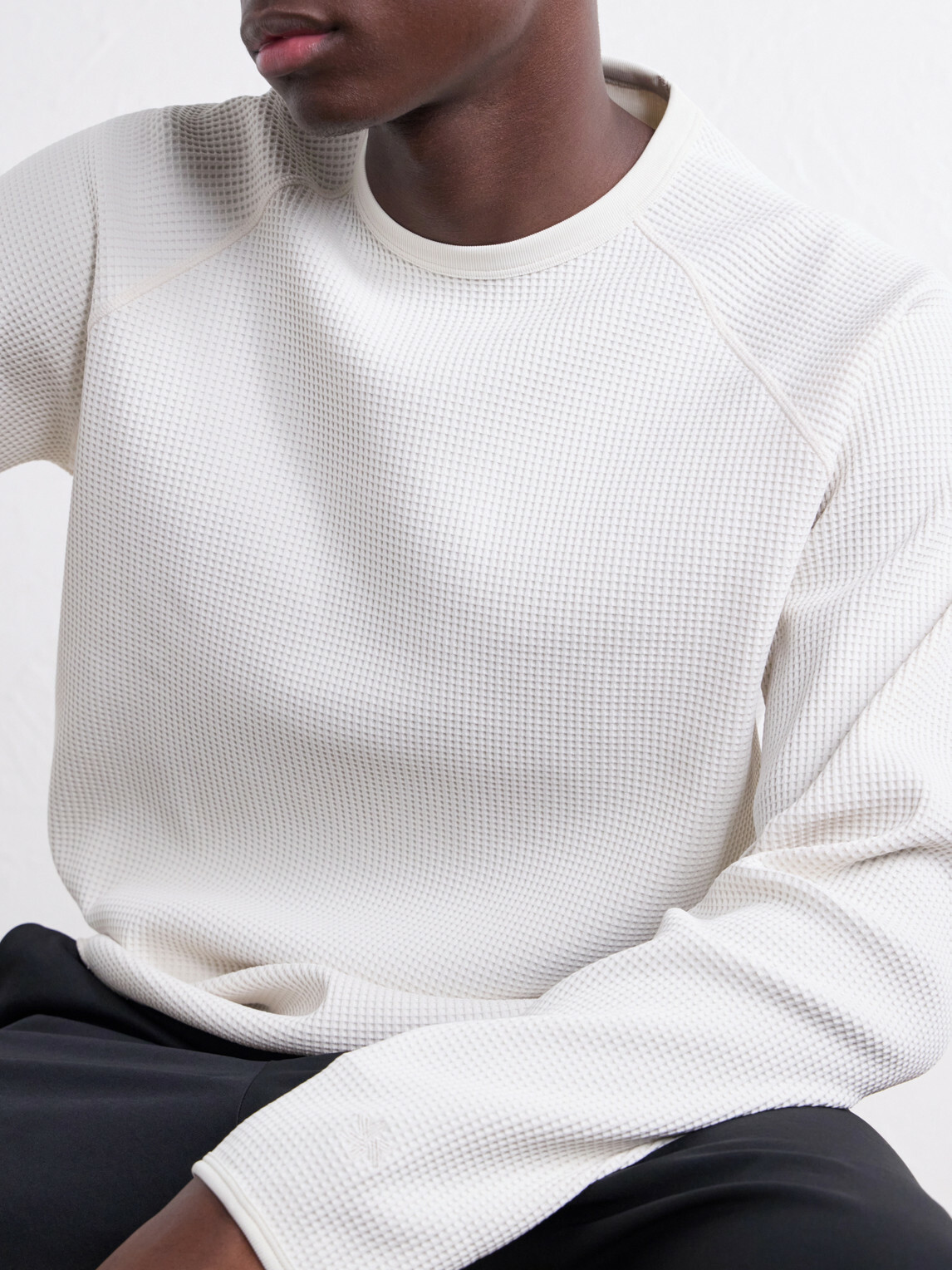 Goldwin - Waffle-Knit T-Shirt - Neutrals