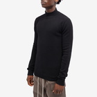 Rick Owens Men's Maglia Turtleneck in Black