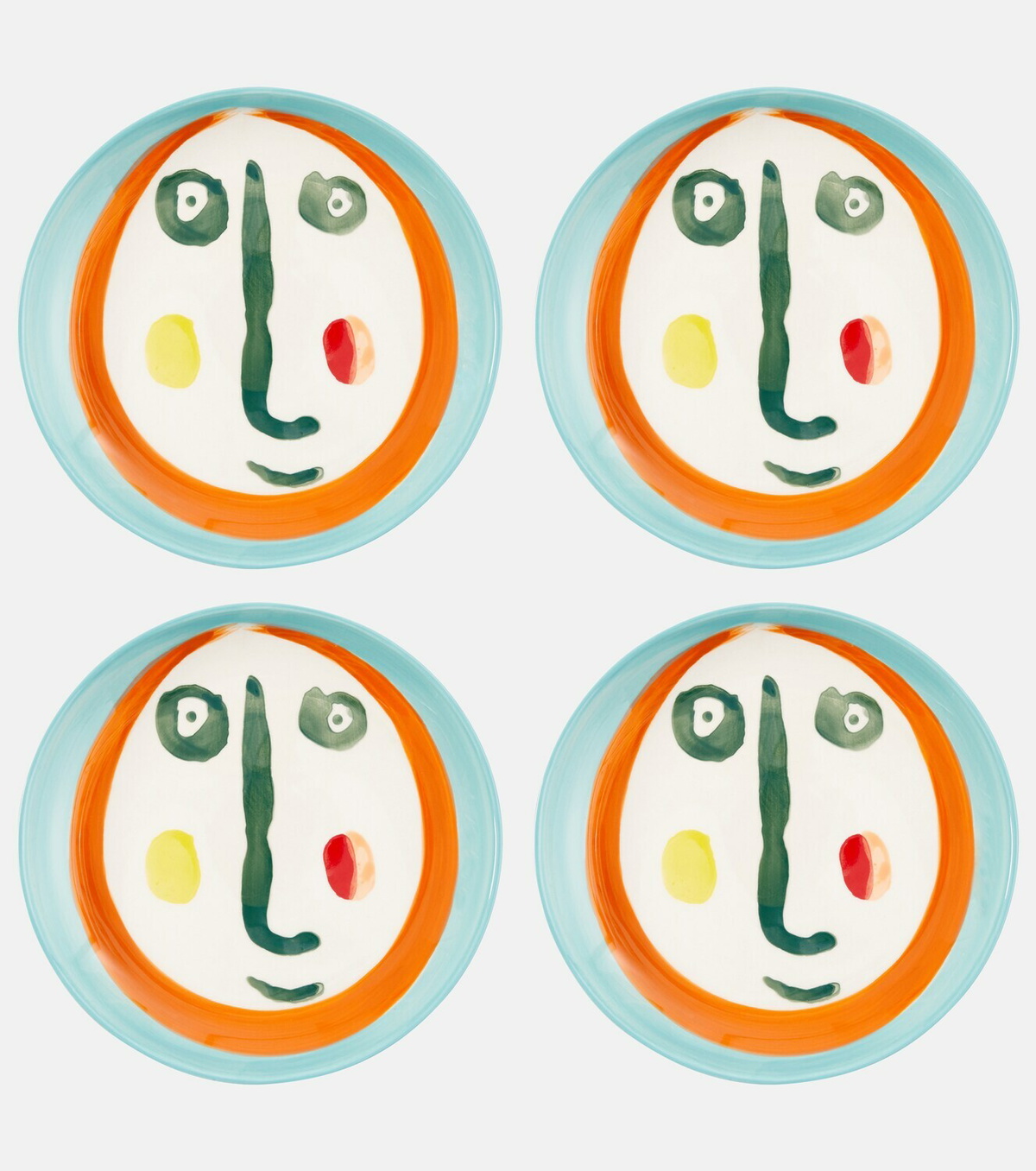 Serax - Feast Face 2 Extra Small set of 4 plates