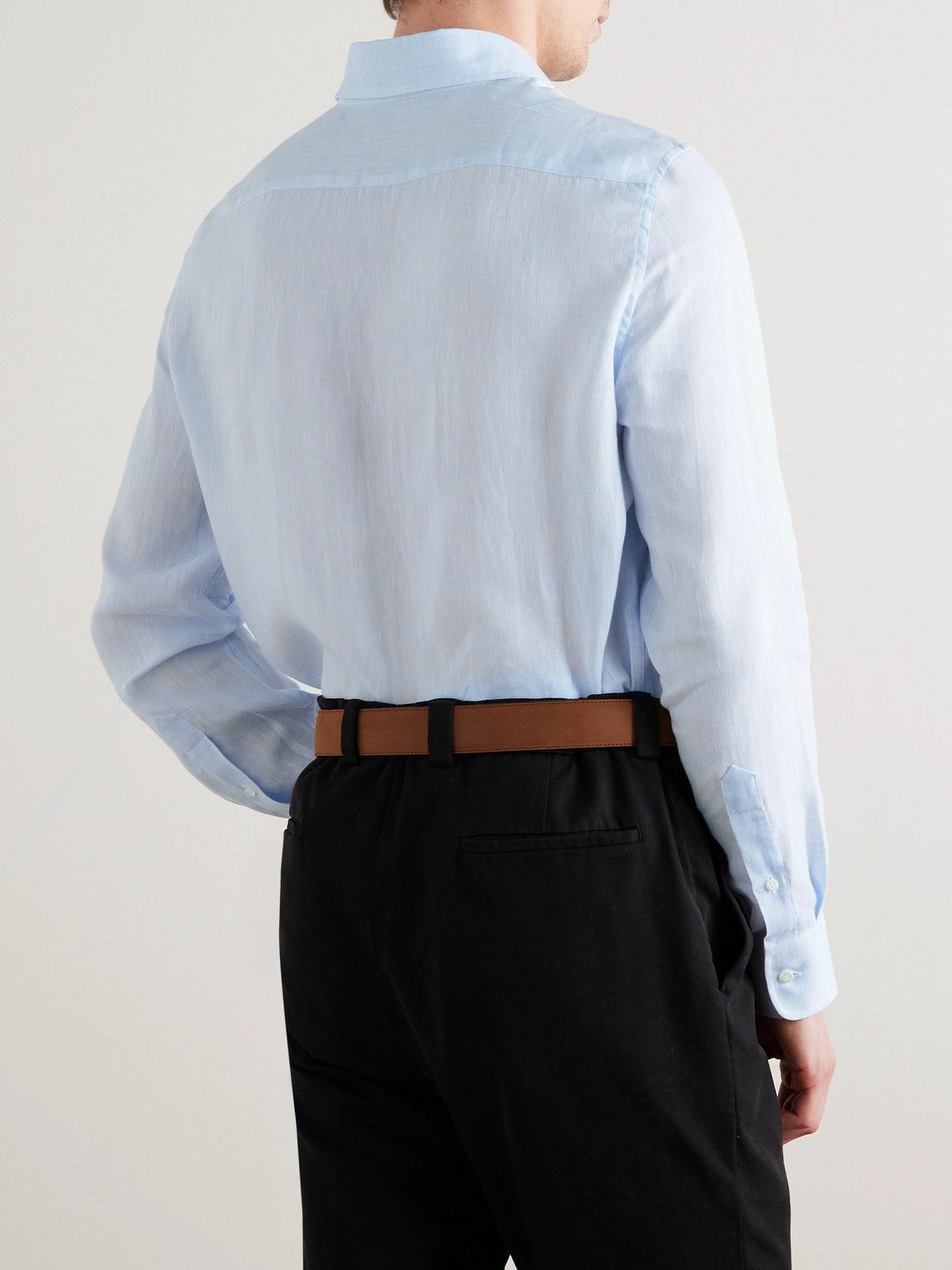 Brunello Cucinelli Beige Linen Shirt main image 1
