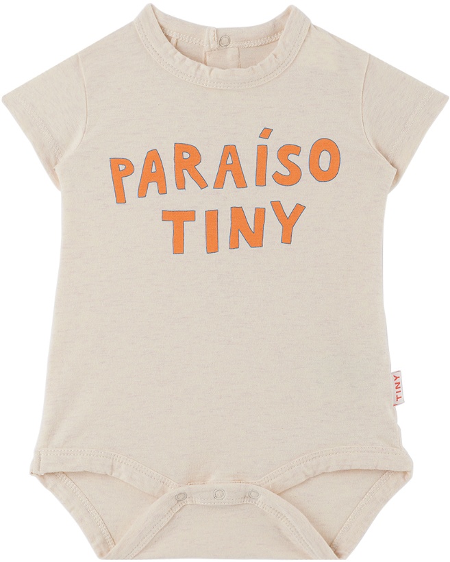 Photo: TINYCOTTONS Baby Beige 'Paraíso Tiny' Bodysuit