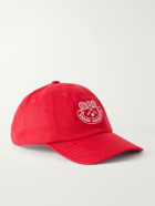 Drake's - Embroidered Cotton-Twill Cap