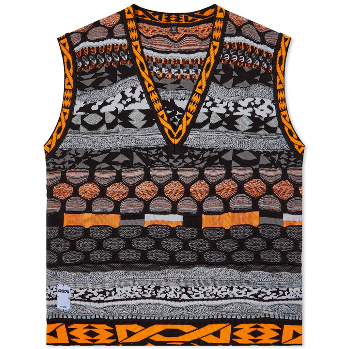 Photo: MCQ Women's V-Neck Vest in Darkest Black