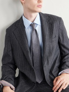 Oliver Spencer - Westbury Striped Wool-Blend Suit Jacket - Gray