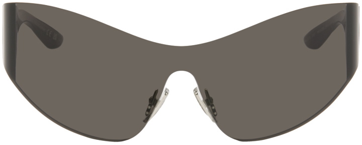 Photo: Balenciaga Gray Mono Cat 2.0 Sunglasses