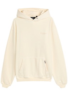 Represent Owners Club Hooded Cotton Sweatshirt Cream