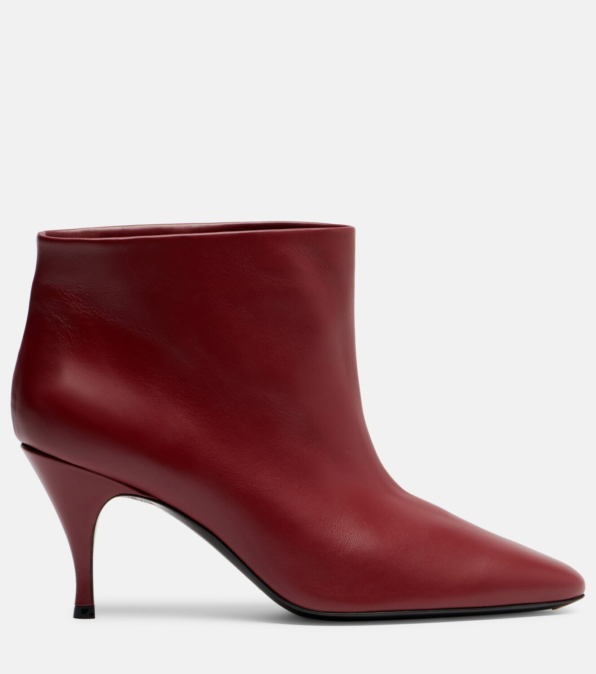 Herbert Levine Silhouette leather ankle boots