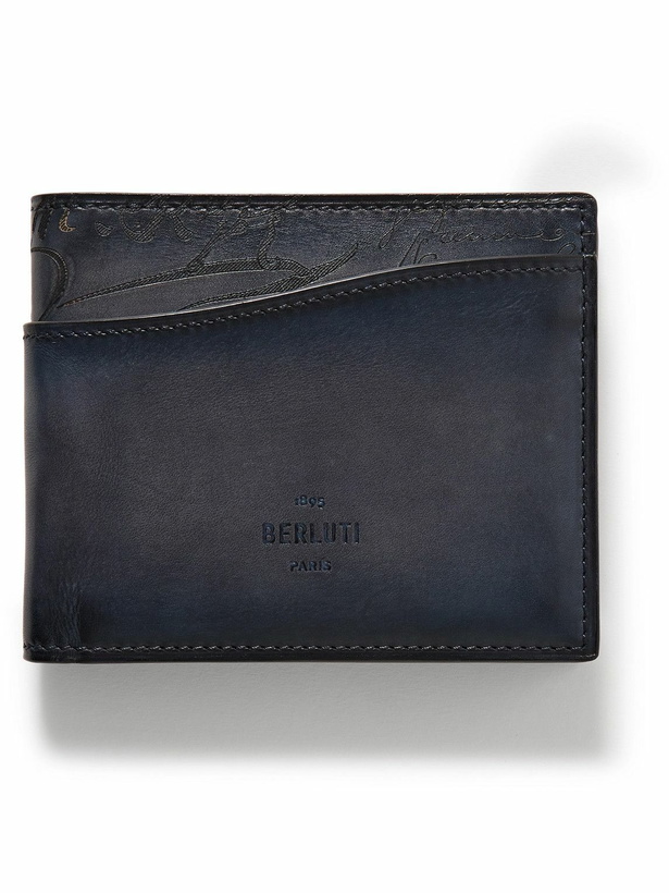 Photo: Berluti - Makore Neo Scritto Venezia Leather Billfold Wallet