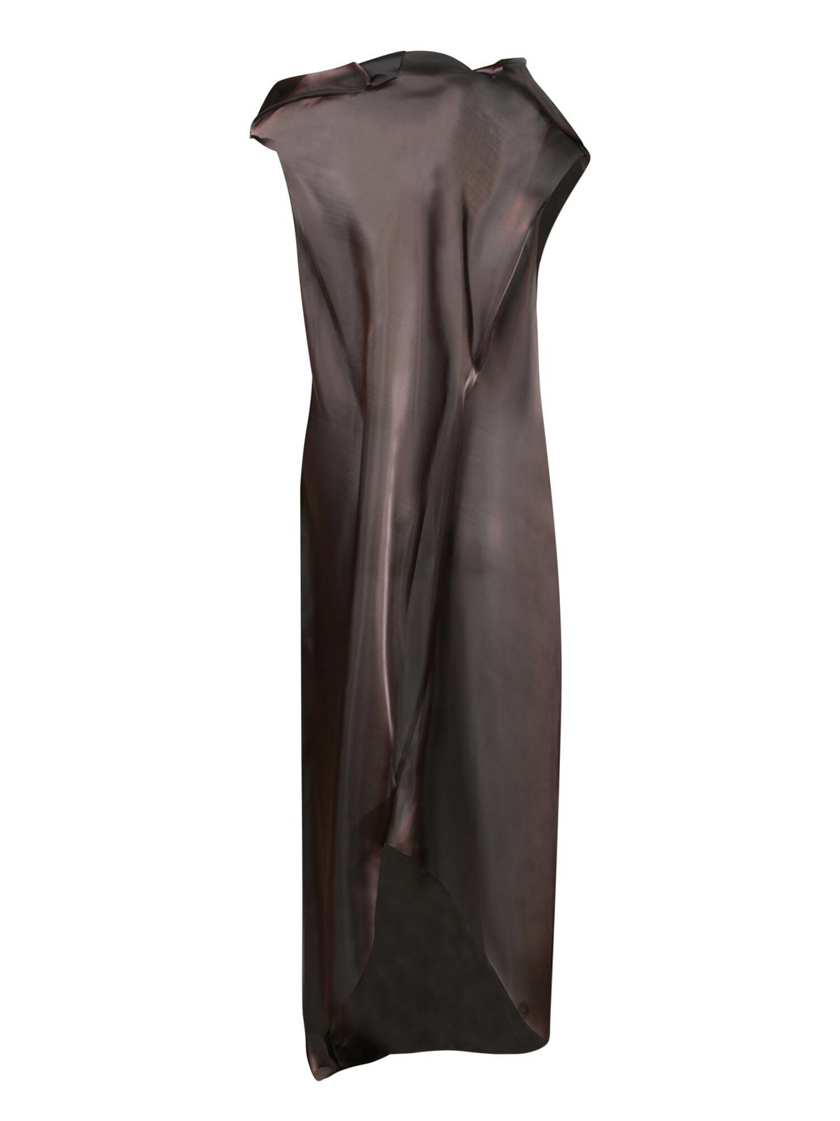issey miyake brown dress LEAP Dress Dark Brown