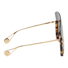 Gucci Gold Mask Sunglasses