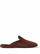 Rubinacci - Comfort Suede Slippers - Brown