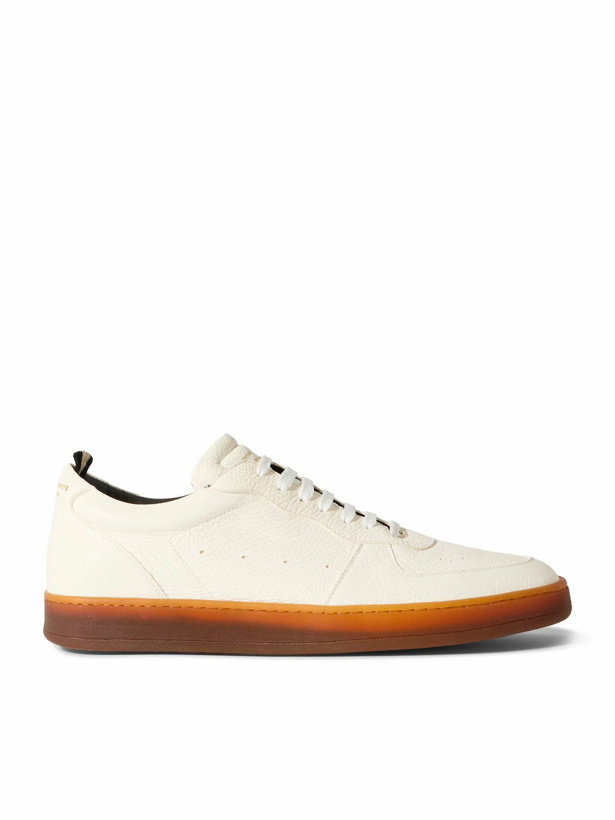Photo: Officine Creative - Asset 001 Full-Grain Leather Sneakers - White