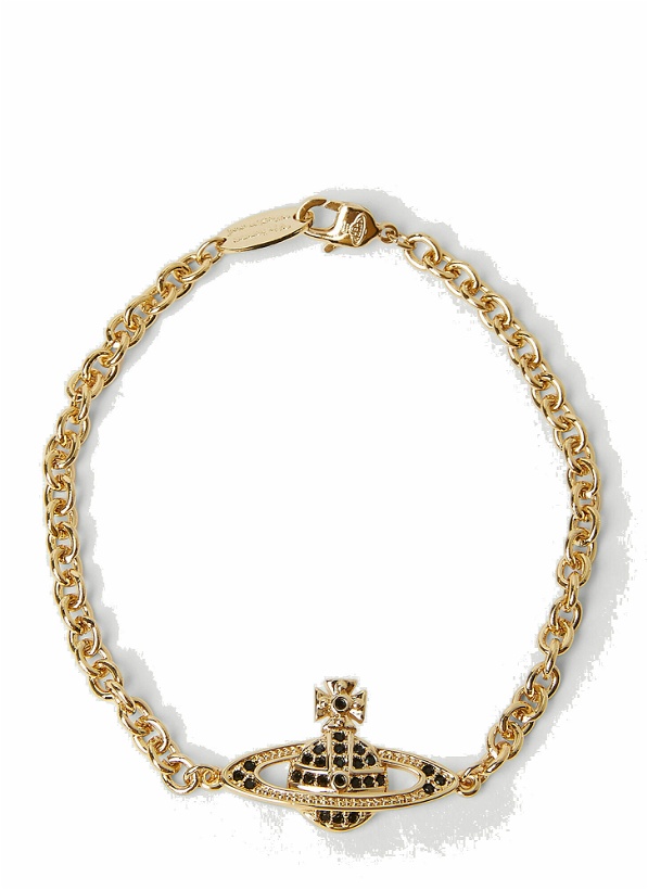 Photo: Vivienne Westwood - Mini Bas Relief Chain Bracelet in Gold