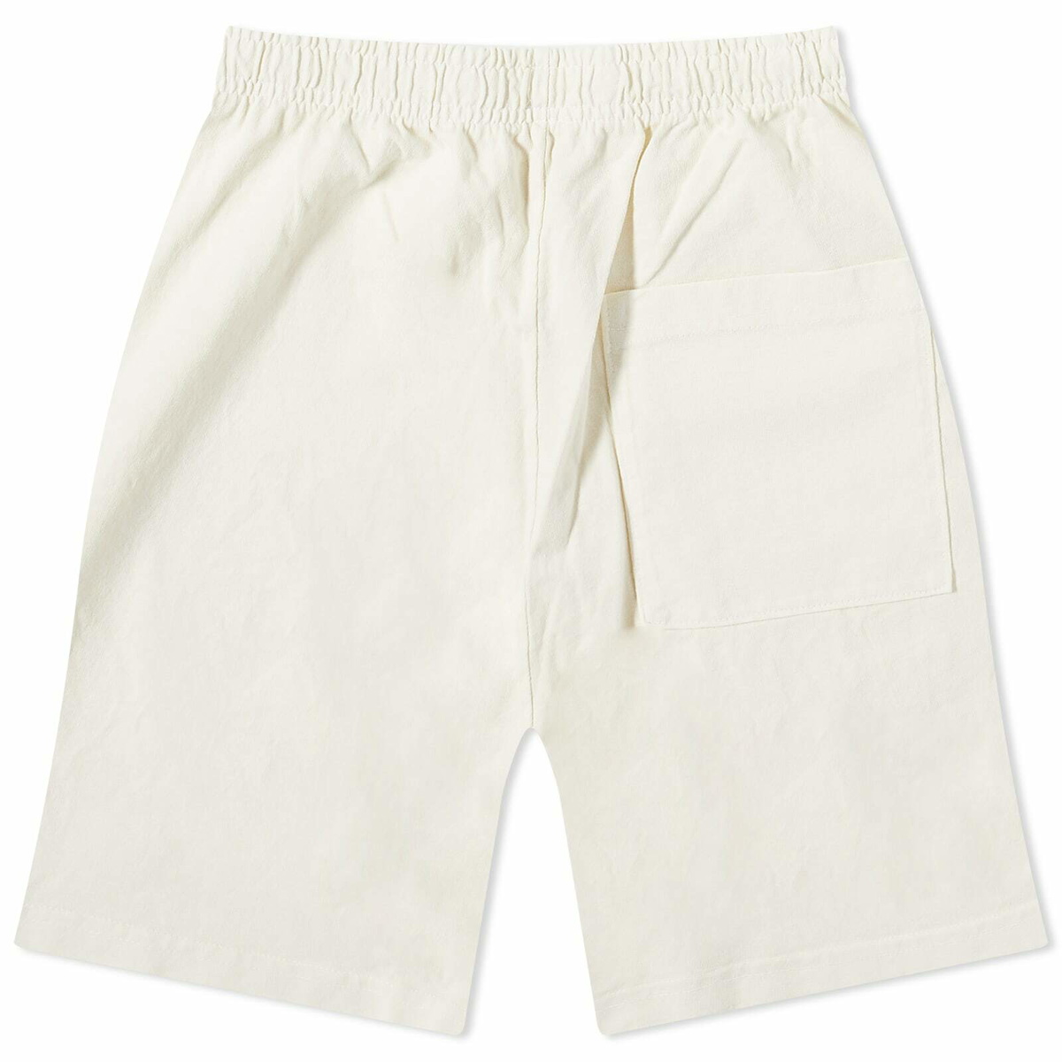 Sporty & Rich Wimbledon Gym Shorts in Milk/Washed Hydrangea