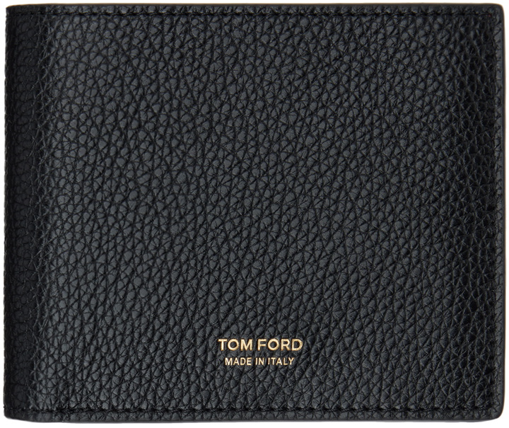 Photo: TOM FORD Black & Red Leather Bifold Wallet