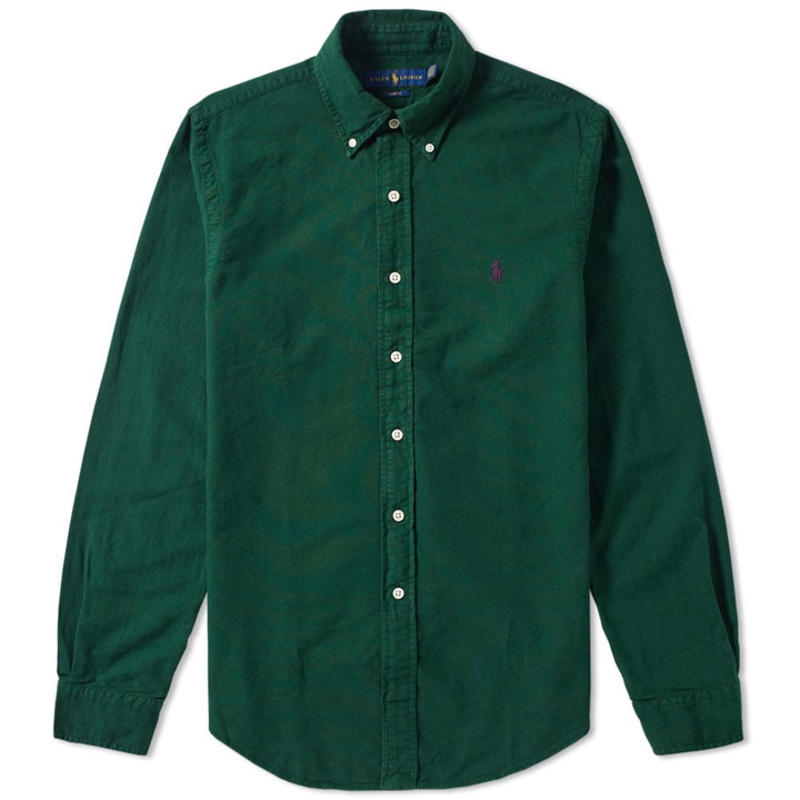 Photo: Polo Ralph Lauren Slim Fit Garment Dyed Oxford Shirt