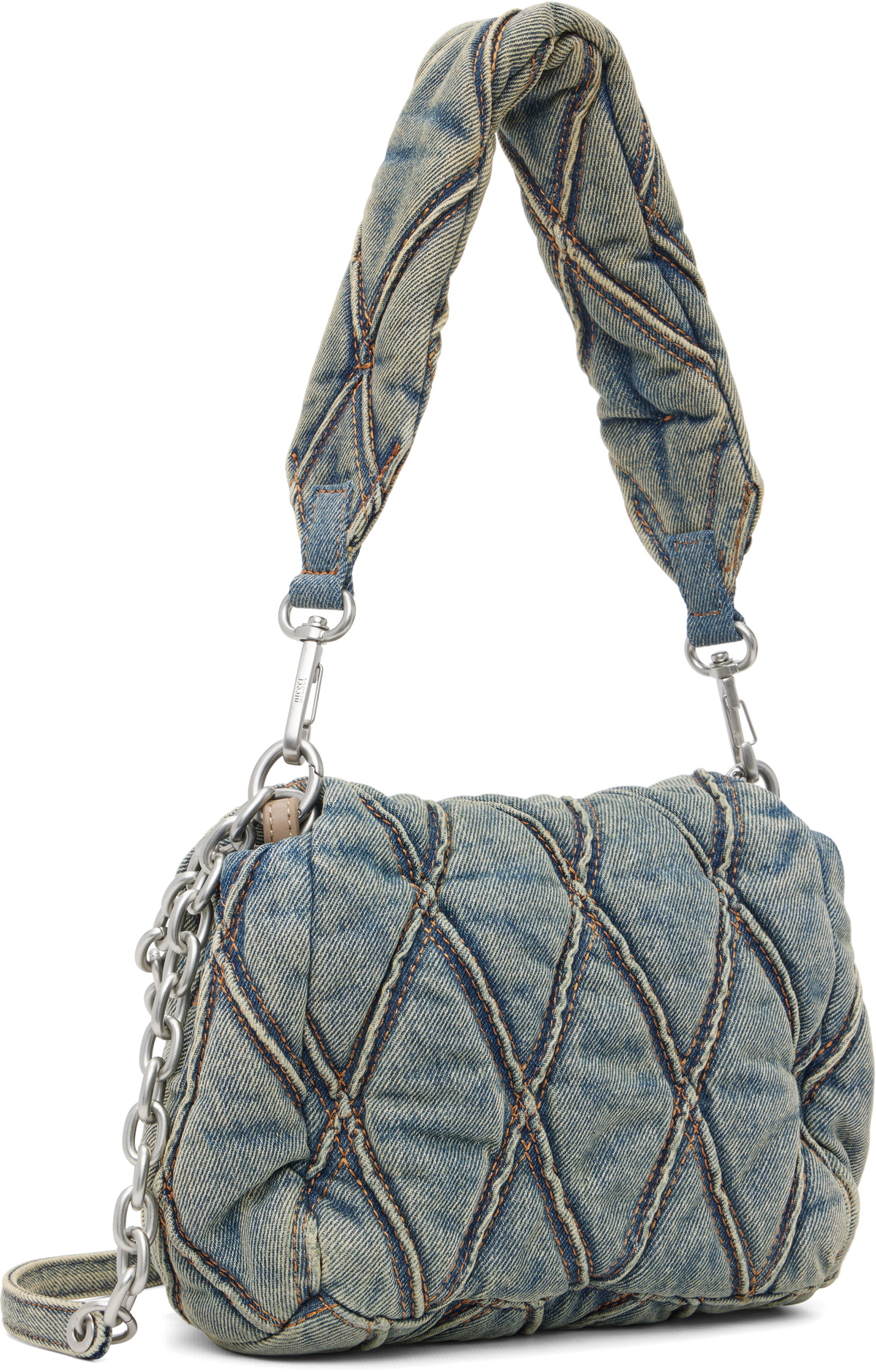 Diesel Blue Charm-D Shoulder S Bag