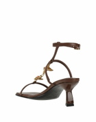 Nodaleto Womens Sandals Chocolate in Brown