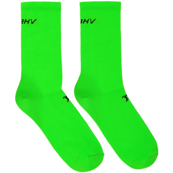 Photo: MISBHV Green Logo Socks