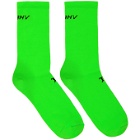MISBHV Green Logo Socks