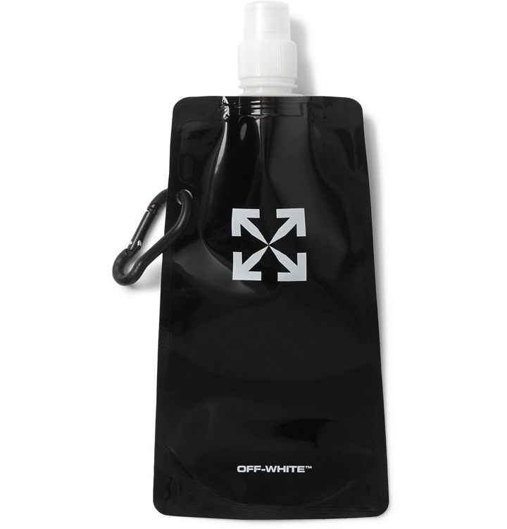 Photo: Off-White - Logo-Print Water Bottle, 780ml - Black