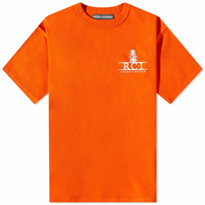 Photo: Reese Cooper Men's Roots T-Shirt in Orange