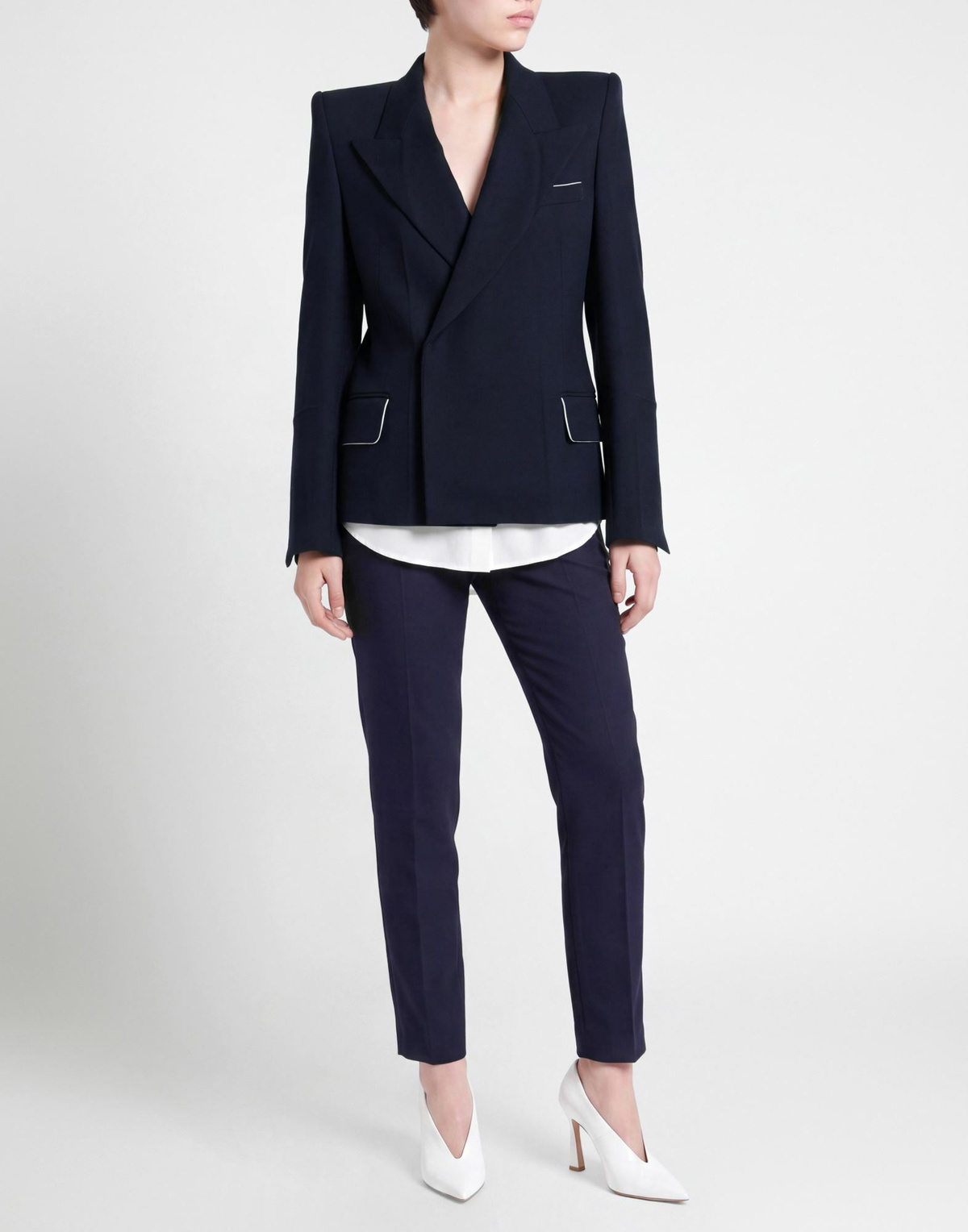 Victoria Beckham Womens Blazer in Navy