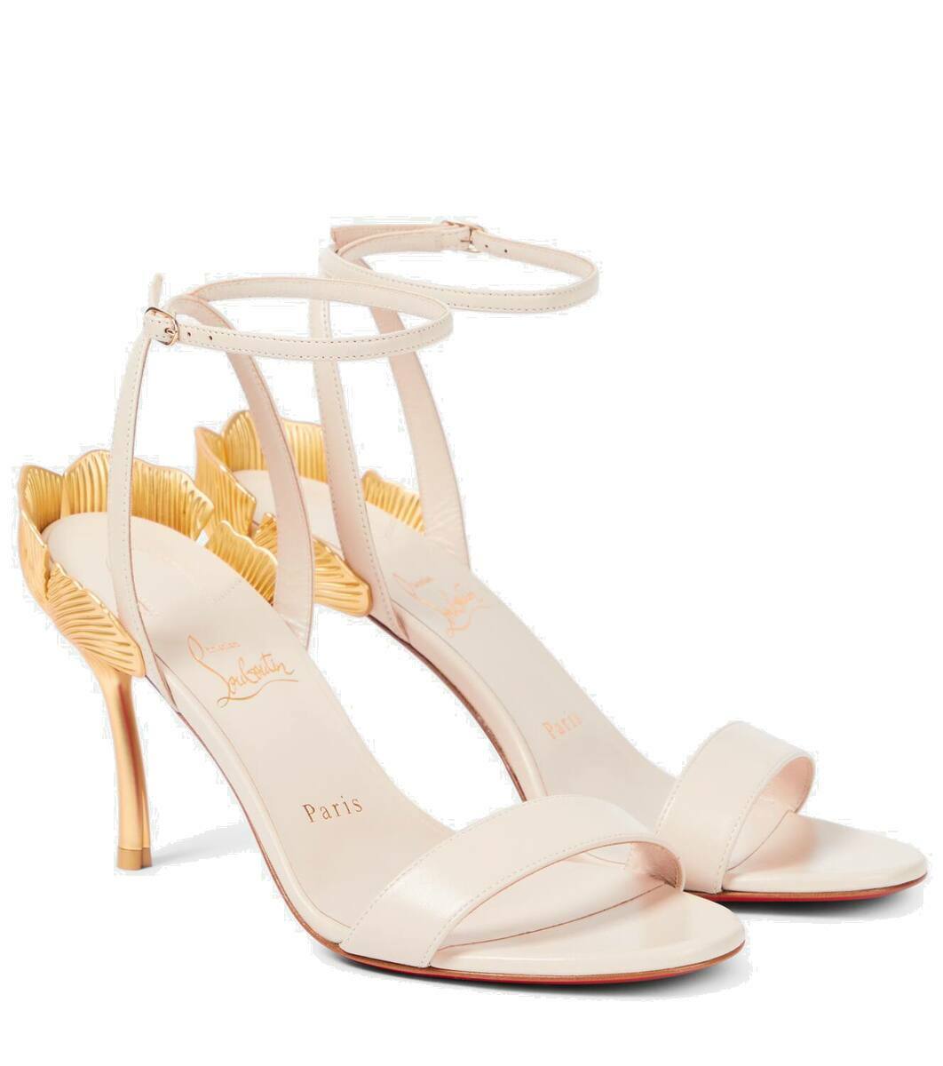Christian Louboutin Ginko Girl 85 leather sandals Christian