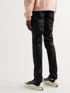 JOHN ELLIOTT - The Cast 2 Slim-Fit Coated Stretch-Denim Jeans - Black