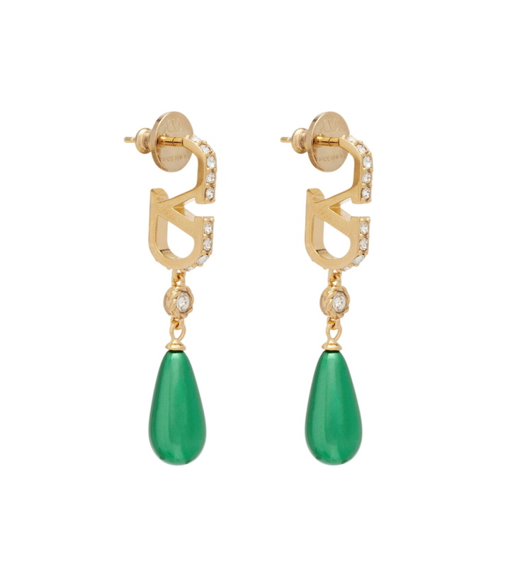 Photo: Valentino VLogo Swarovski®-embellished earrings