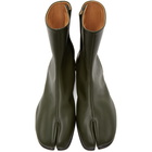 Maison Margiela Green Low Heel Tabi Boots