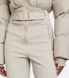 Cordova Fassa belted down ski suit
